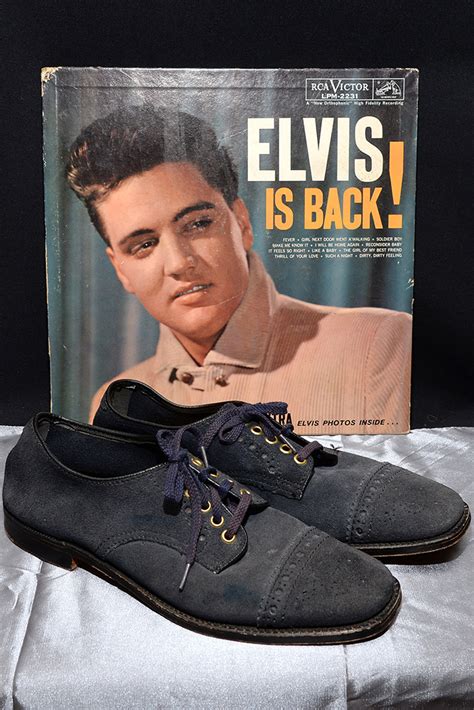 blue suede shoes elvis presley shoes replica men size 9.5|elvis presley wife.